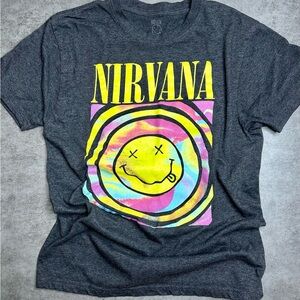 Nirvana Graphic T-Shirt – Size Medium